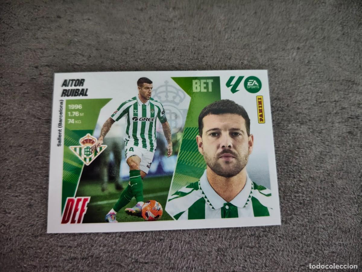 Cromos de f&uacute;tbol: Cromo 5A AITOR RUIBAL REAL BETIS. Colecci&oacute;n LALIGA F&uacute;tbol 2025-2026 PANINI Nuevo