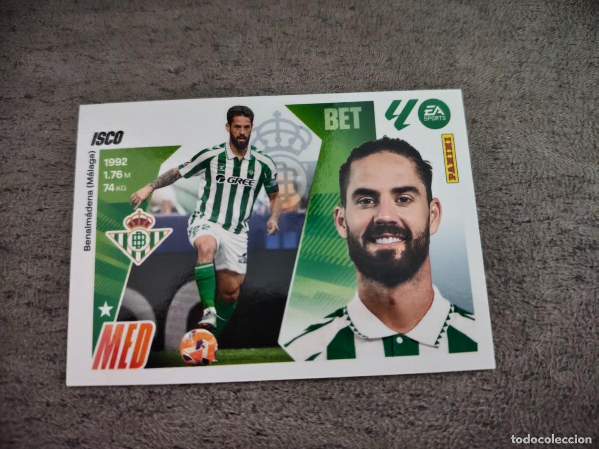 Cromos de f&uacute;tbol: Cromo 15 ISCO REAL BETIS. Colecci&oacute;n LALIGA F&uacute;tbol 2025-2026 PANINI Nuevo