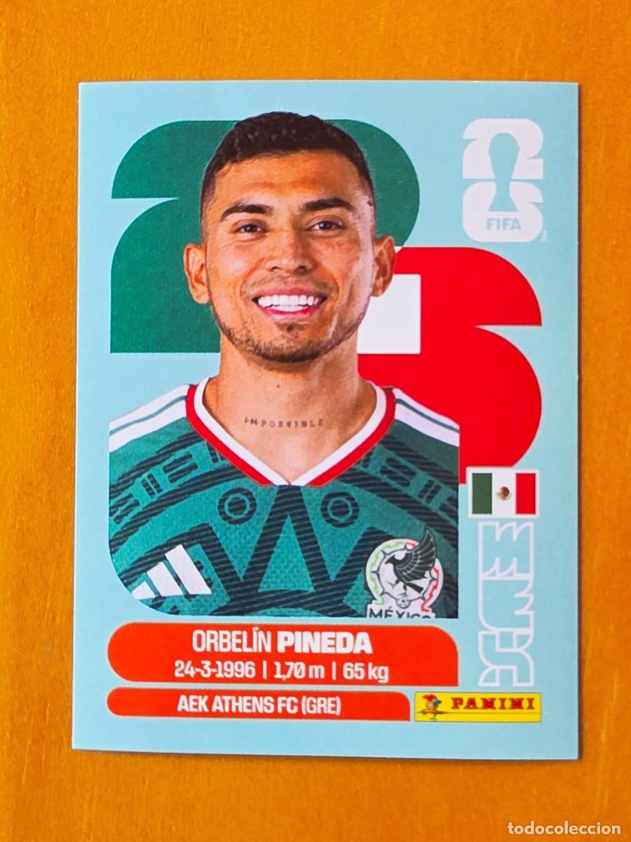 Cromos de f&uacute;tbol: MEX 11 Orbel&iacute;n Pineda, M&eacute;xico, Panini FIFA World Cup Mundial 2026 Sticker