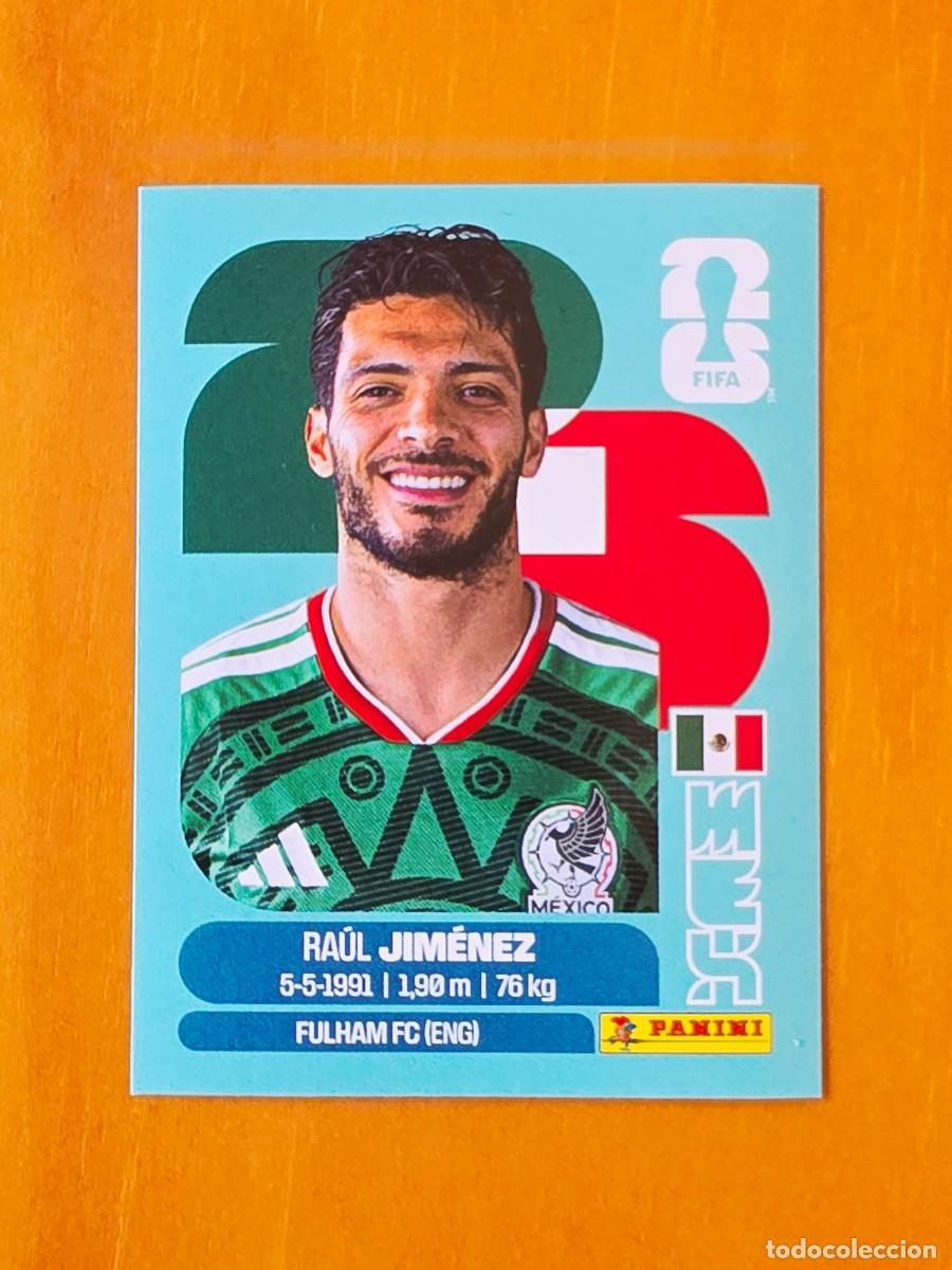 Cromos de f&uacute;tbol: MEX 17 Ra&uacute;l Jim&eacute;nez, M&eacute;xico, Panini FIFA World Cup Mundial 2026 Sticker