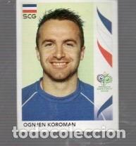 Cromos de f&uacute;tbol: CROMO DE FUTBOL DE FIFA 2006 OFFICIAL LICENSED EDIT&Oacute; PANINI DEL SCG N&ordm; 214