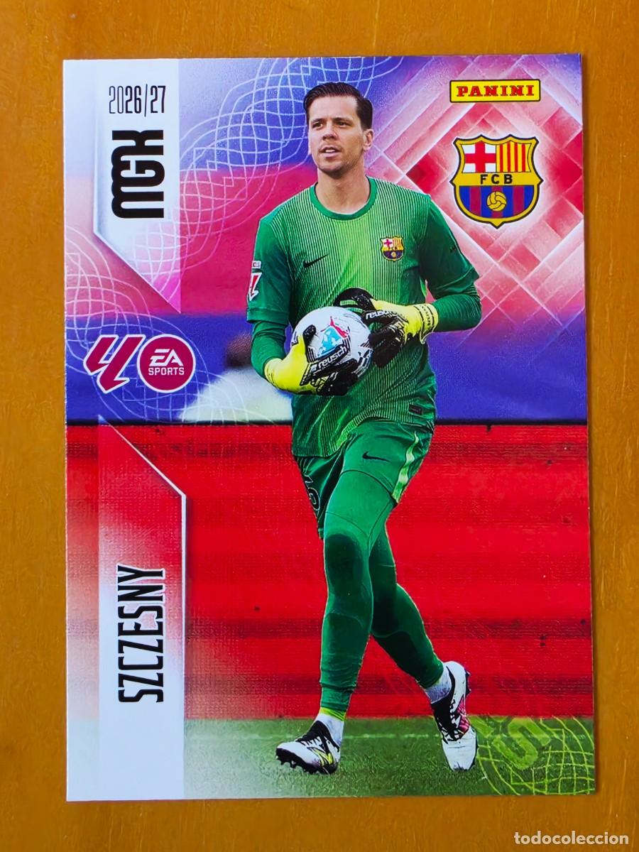 Cromos de f&uacute;tbol: 75 Wojciech Szczesny, FC Barcelona, Panini Megacracks MGK 2026 2027 26 27