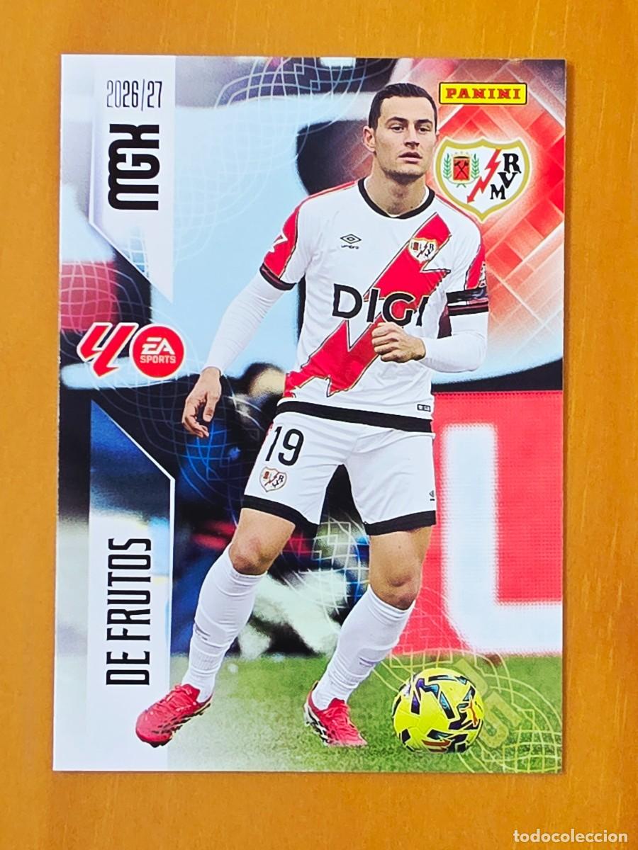 Cromos de f&uacute;tbol: 304 Jorge De Frutos, Rayo Vallecano, Panini Megacracks MGK 2026 2027 26 27