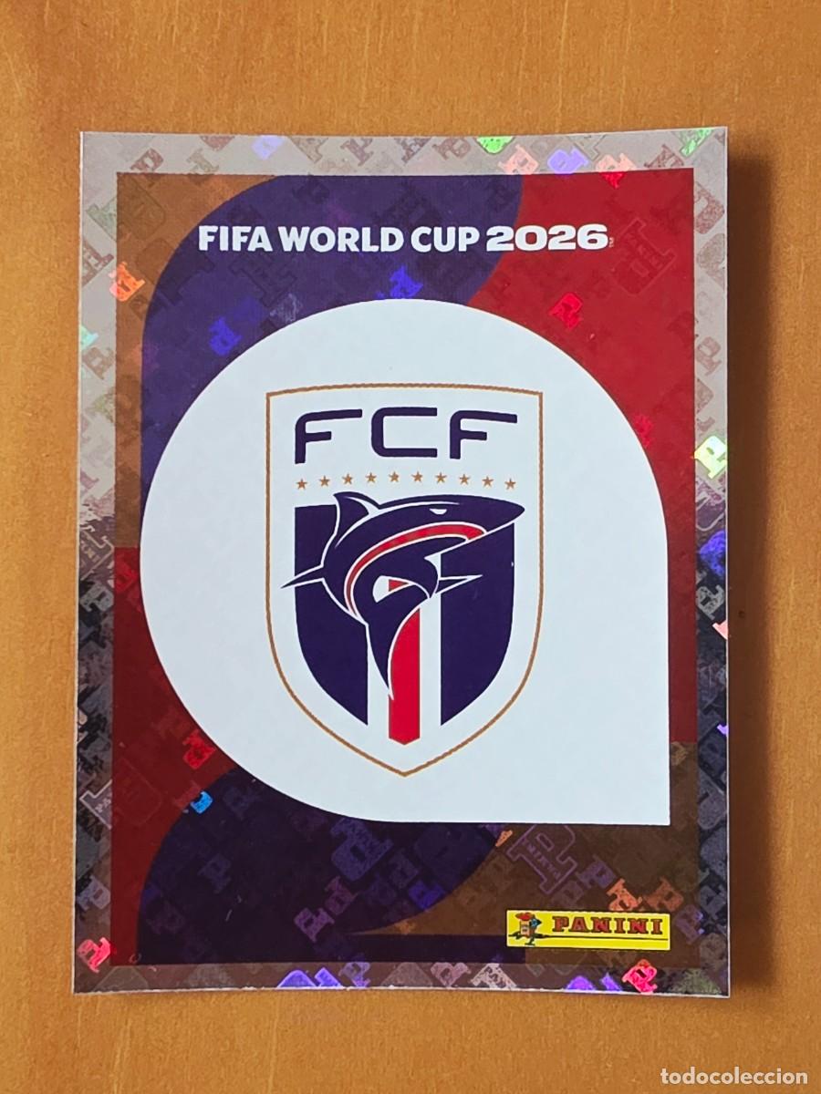 Football Stickers: CPV 1 Escudo Logo Emblema Cabo Verde, Panini FIFA World Cup Mundial 2026 Sticker
