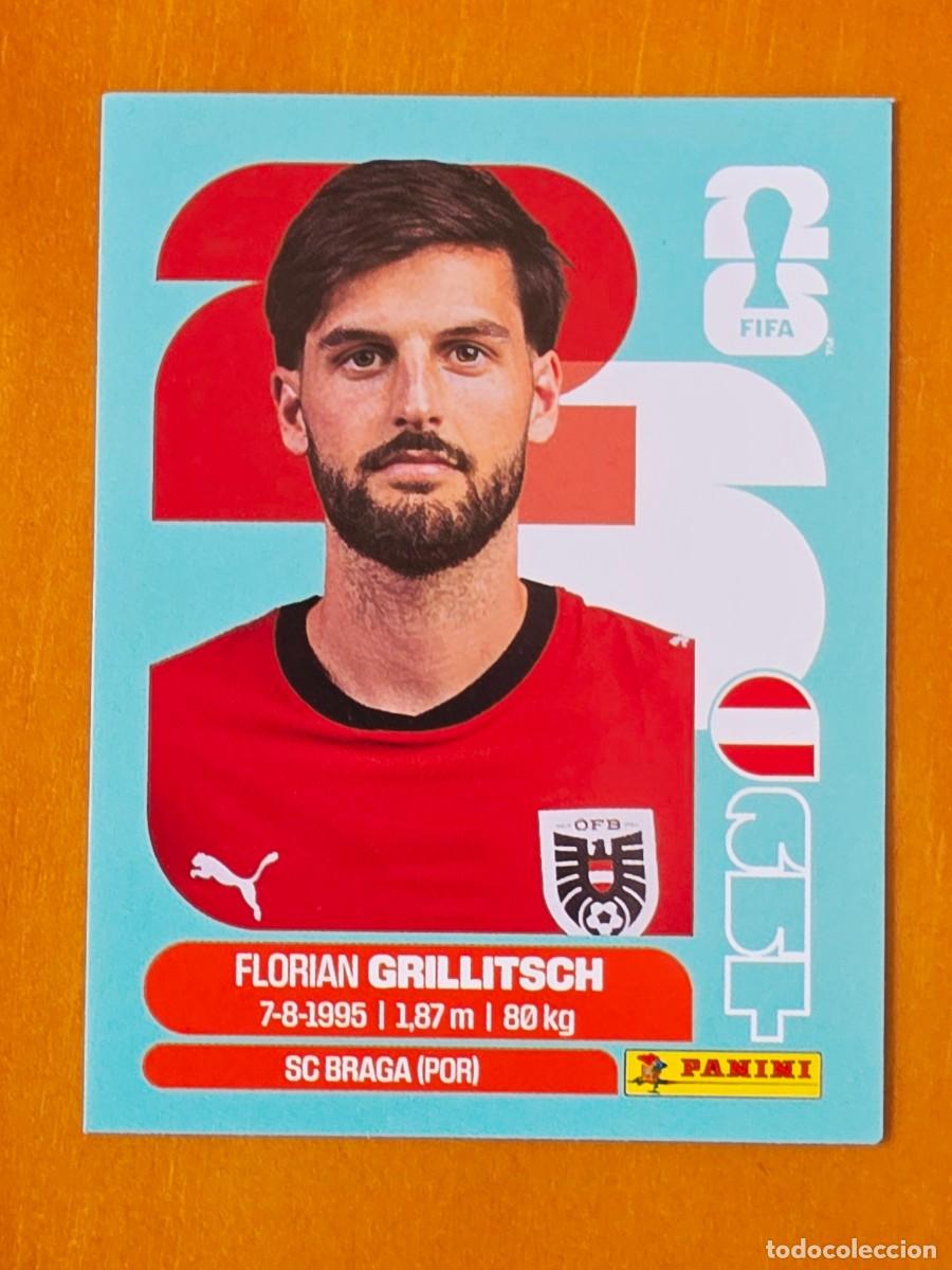 Football Stickers: AUT 14 Florian Grillitsch, Austria, Panini FIFA World Cup Mundial 2026 Sticker