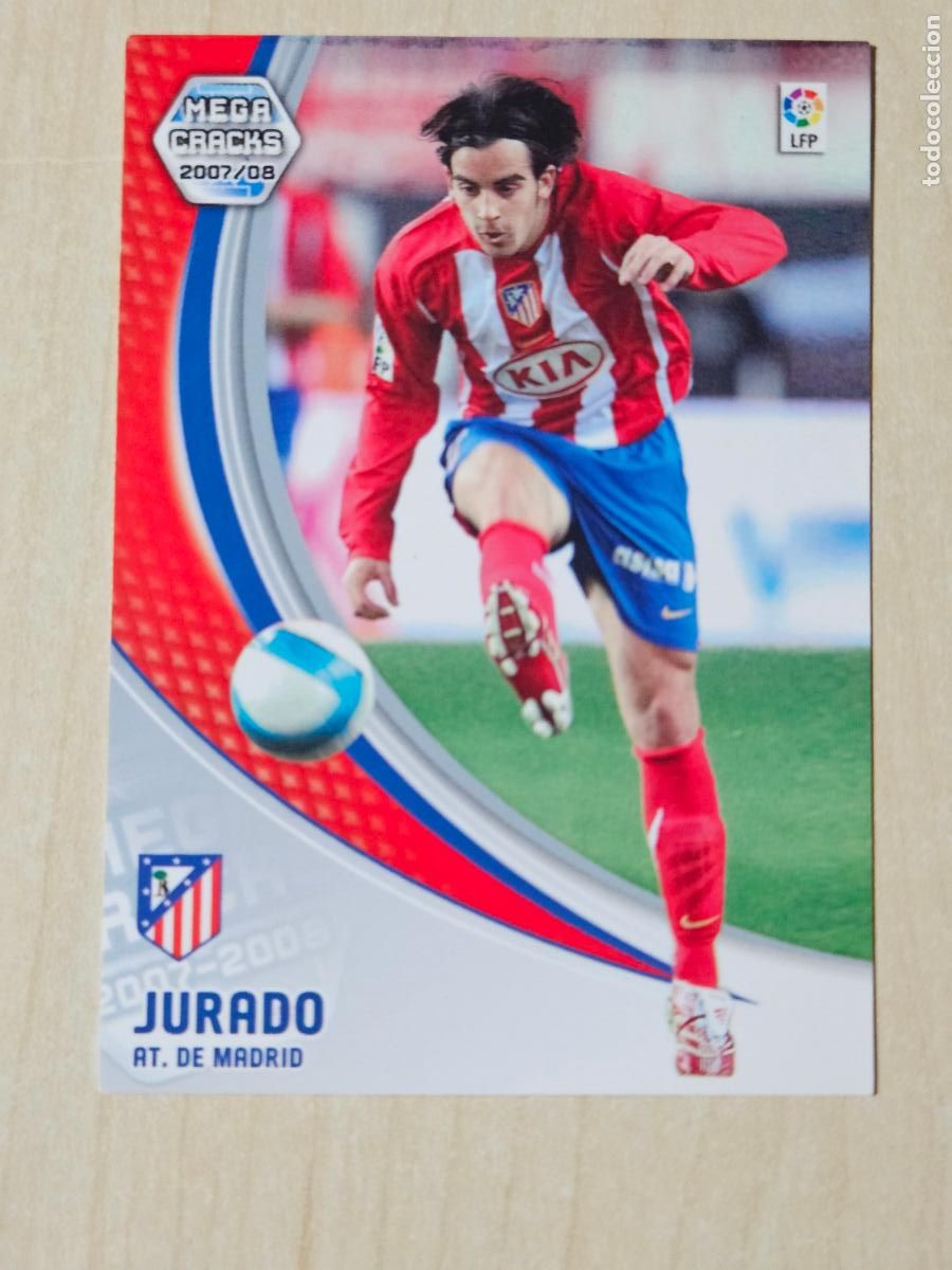Figurine di Calcio: CROMO N&ordm; 48 JURADO - MEGACRACKS 2007 08 - ATLETICO DE MADRID
