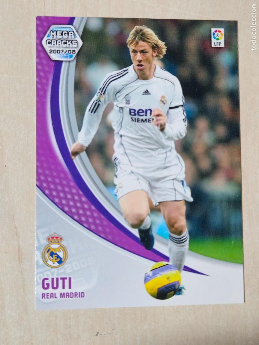 Cromos de f&uacute;tbol: CROMO N&ordm; 175 GUTI - MEGACRACKS 2007 08 - REAL MADRID