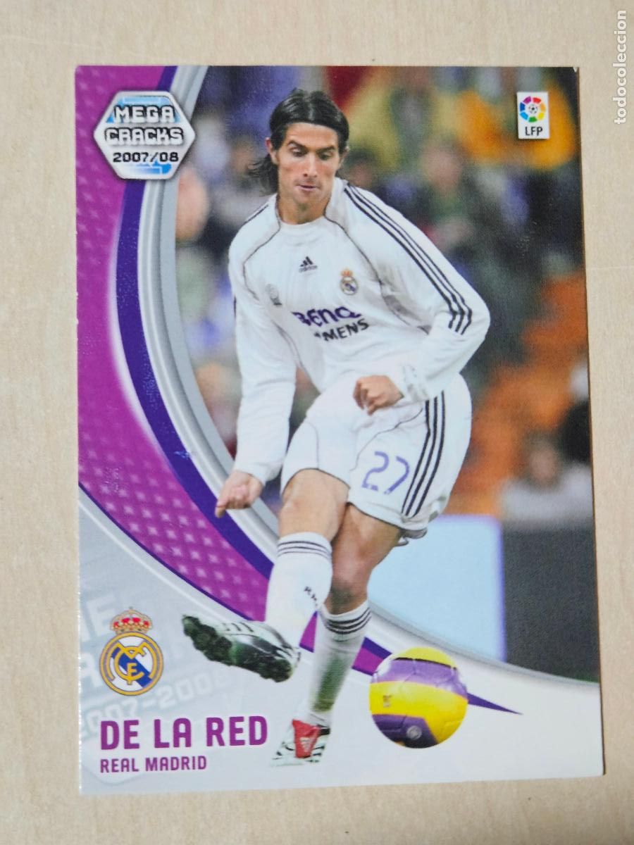 Cromos de f&uacute;tbol: CROMO N&ordm; 176 DE LA RED - MEGACRACKS 2007 08 - REAL MADRID