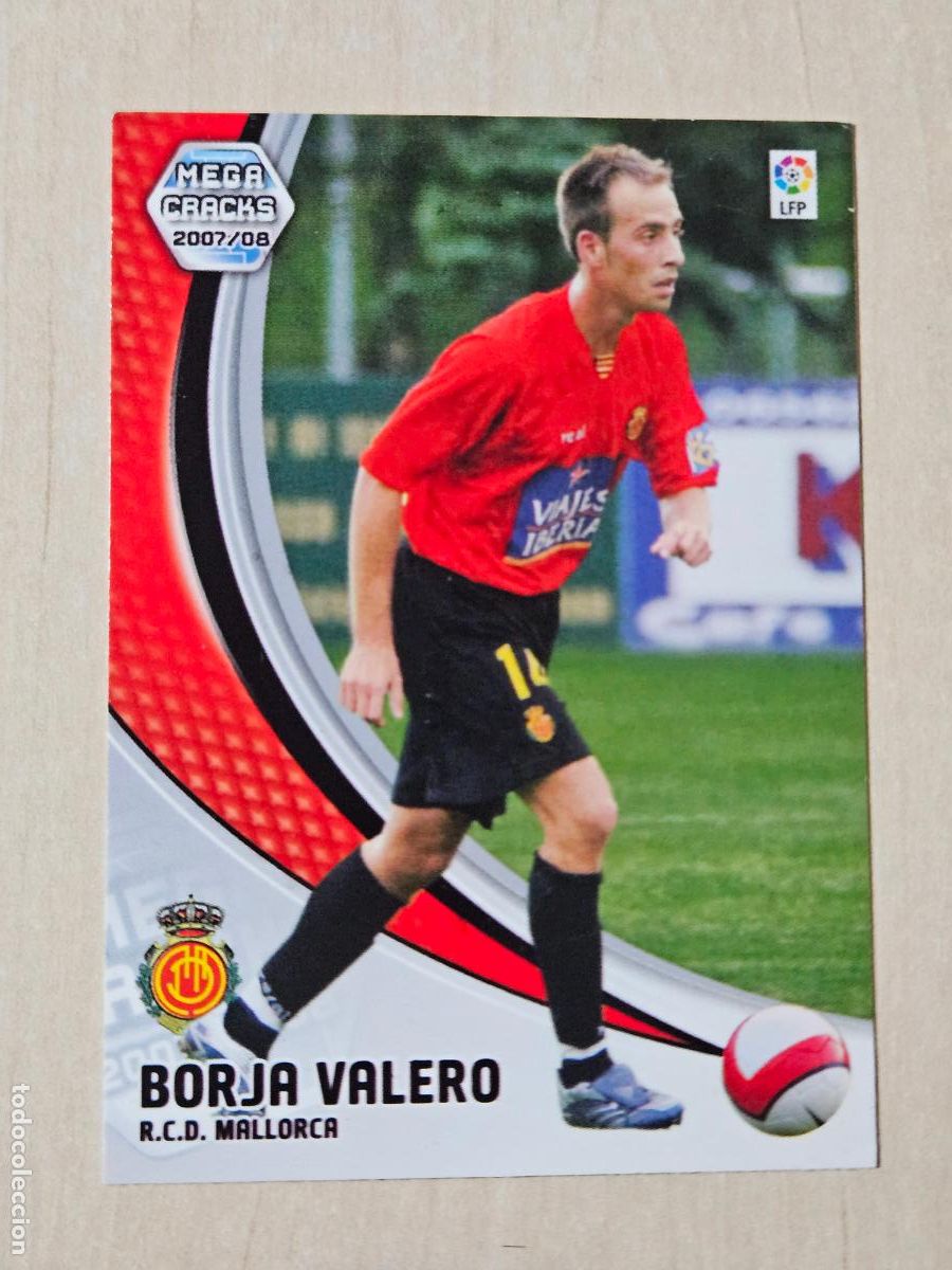 Cromos de f&uacute;tbol: CROMO N&ordm; 194 BORJA VALERO - MEGACRACKS 2007 08 - MALLORCA