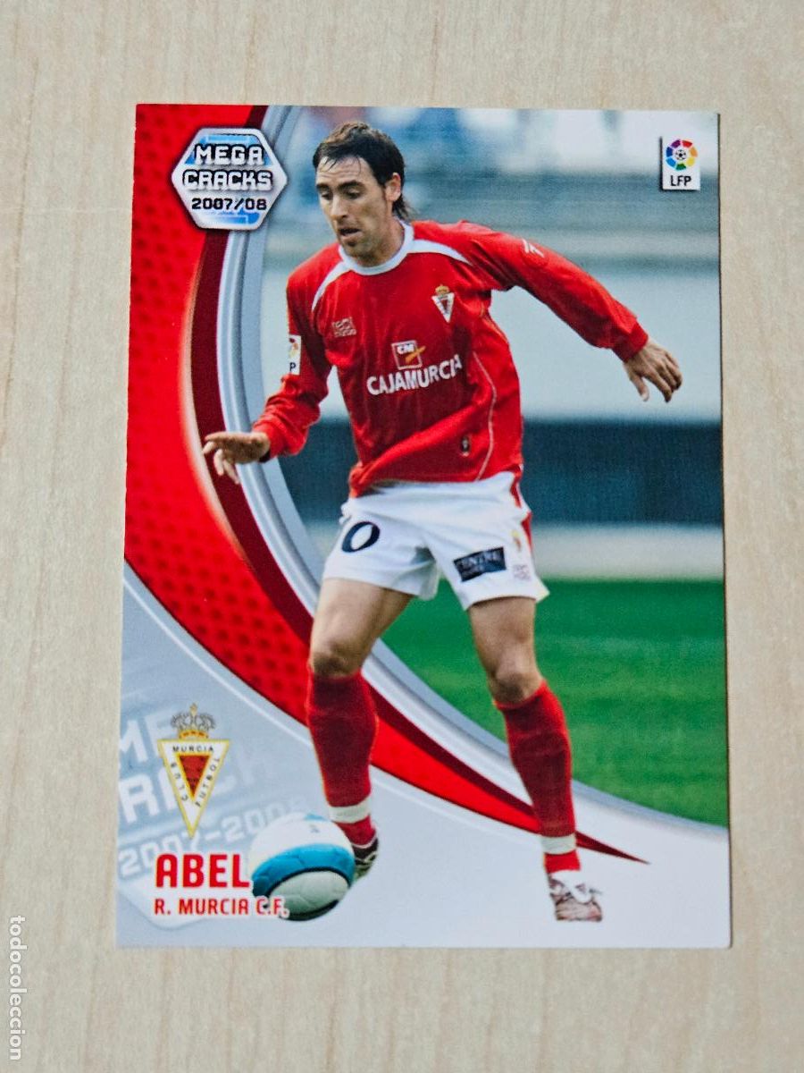 Fu&szlig;ball-Sticker: CROMO N&ordm; 207 ABEL - MEGACRACKS 2007 08 - REAL MURCIA