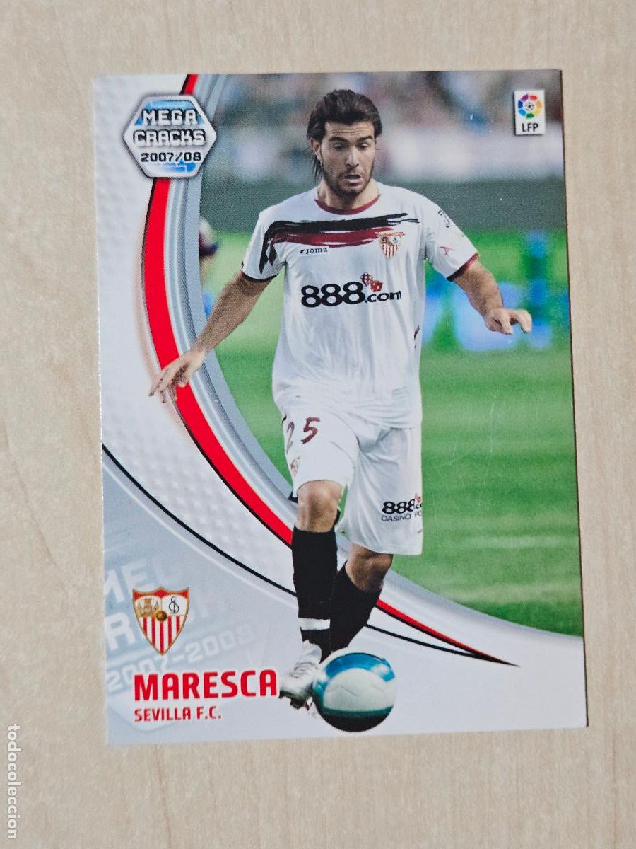 Fu&szlig;ball-Sticker: CROMO N&ordm; 282 MARESCA - MEGACRACKS 2007 08 - SEVILLA