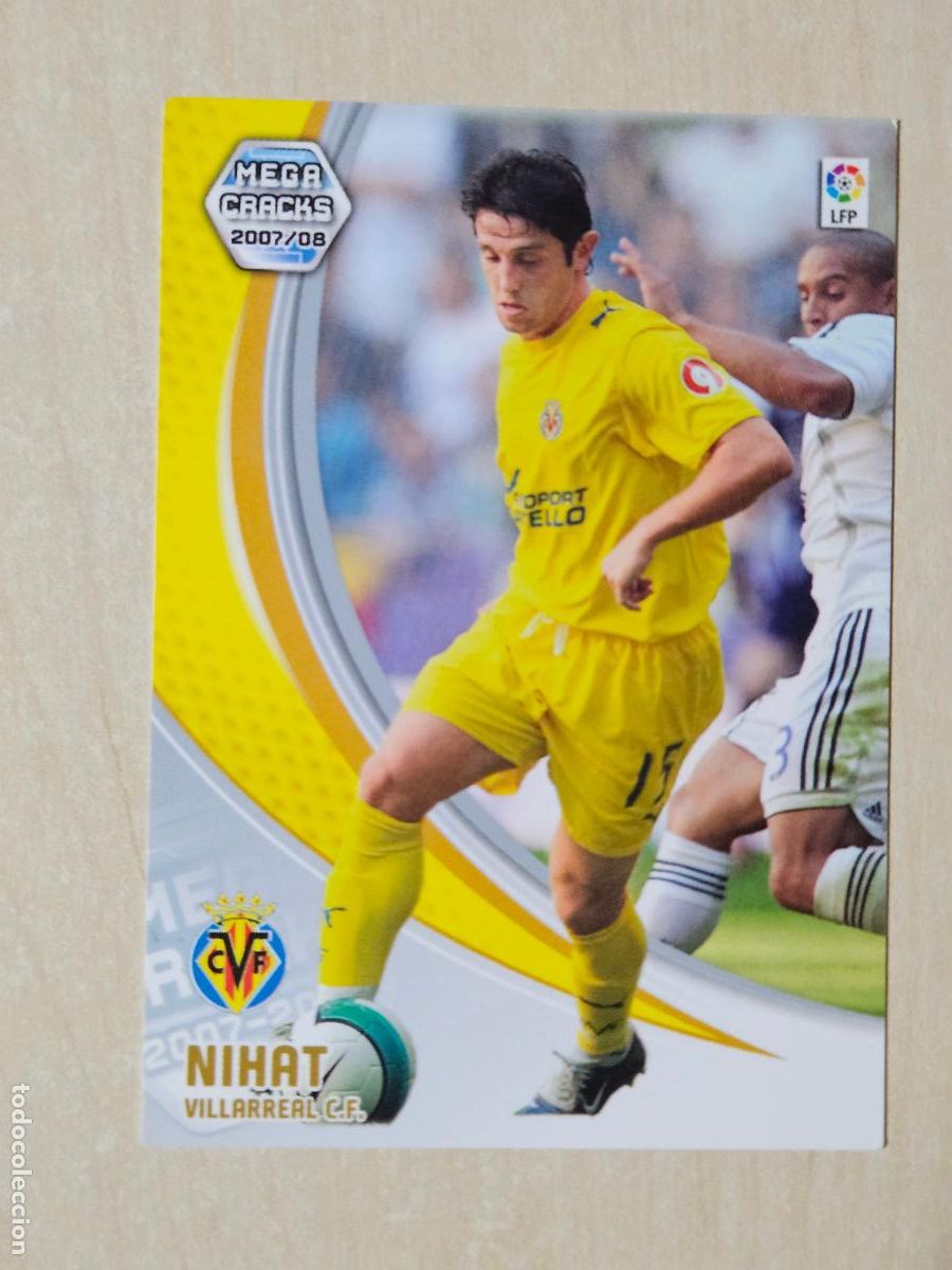 Cromos de f&uacute;tbol: CROMO N&ordm; 340 NIHAT - MEGACRACKS 2007 08 - VILLARREAL