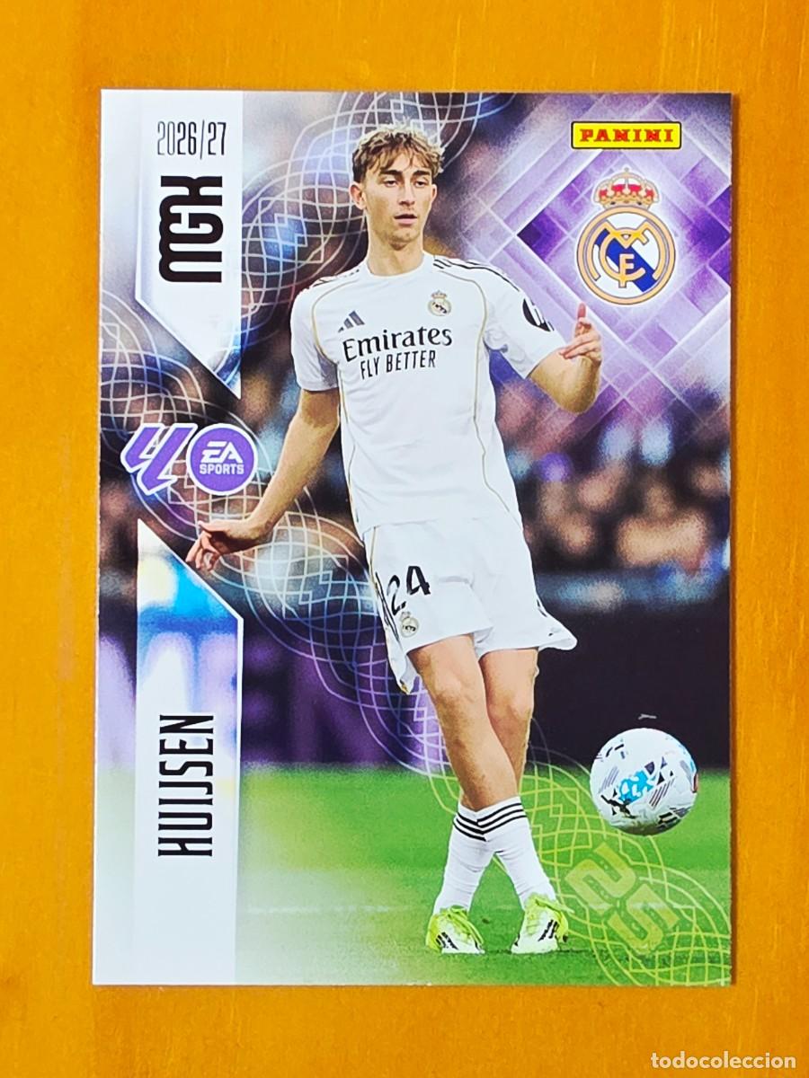 Cromos de f&uacute;tbol: 222 Dean Huijsen, Real Madrid, Panini Megacracks MGK 2026 2027 26 27