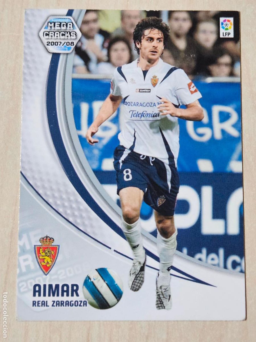 Cromos de f&uacute;tbol: CROMO N&ordm; 357 AIMAR - MEGACRACKS 2007 08 - REAL ZARAGOZA