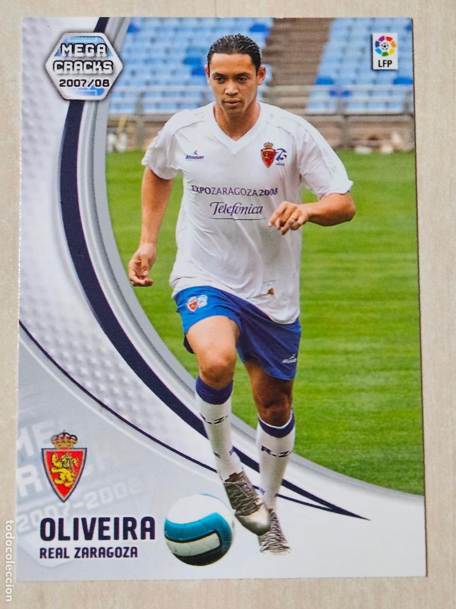 Cromos de f&uacute;tbol: CROMO N&ordm; 358 OLIVEIRA - MEGACRACKS 2007 08 - REAL ZARAGOZA