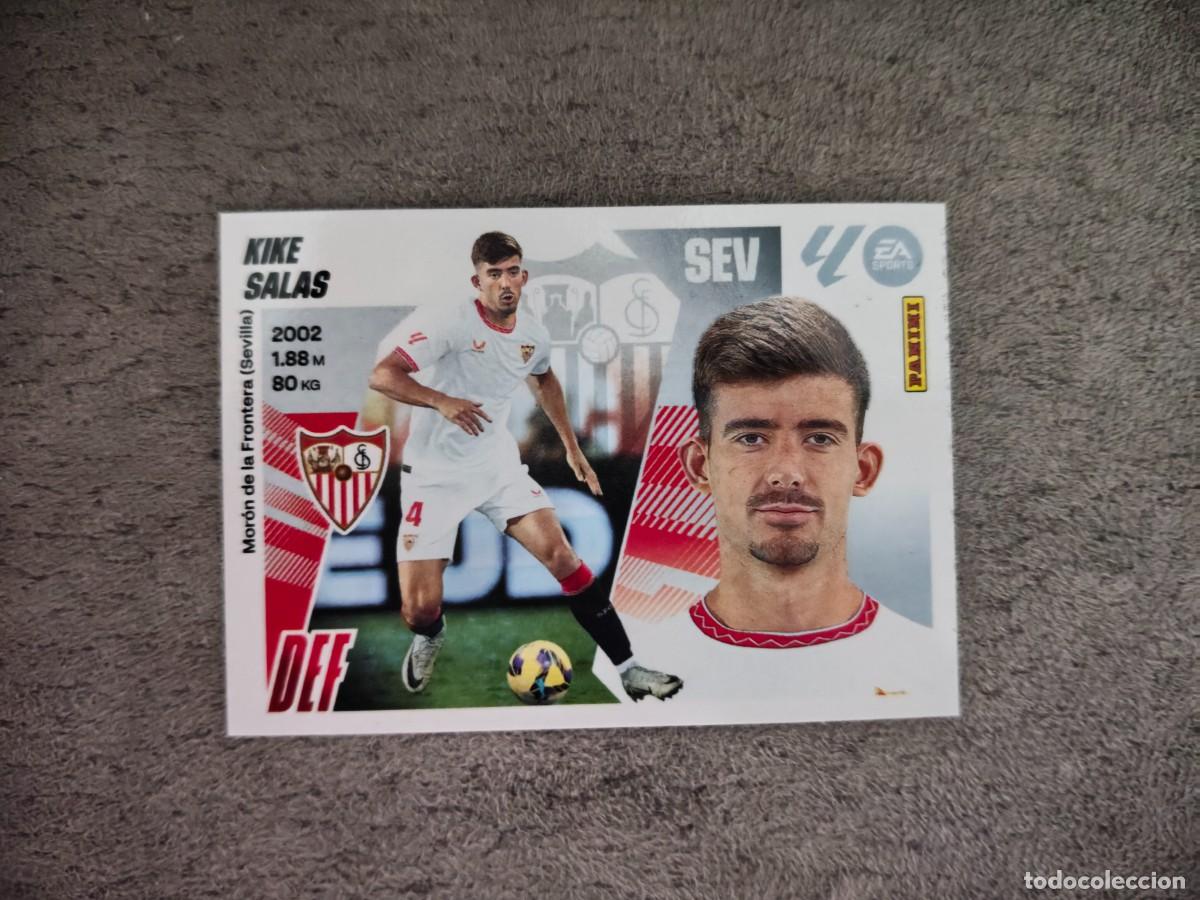 Cromos de f&uacute;tbol: Cromo 7A KIKE SALAS SEVILLA FC. Colecci&oacute;n LALIGA F&uacute;tbol 2025-2026 PANINI Nuevo