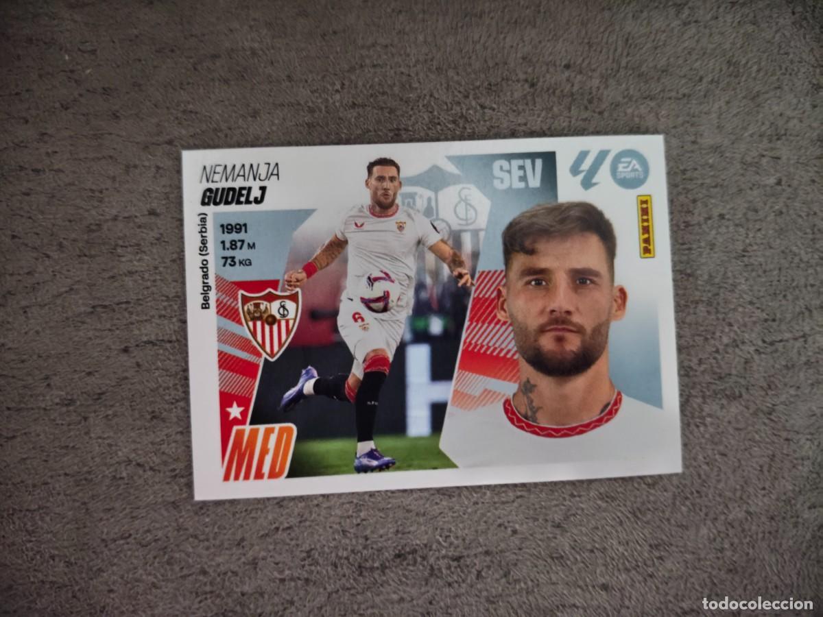 Cromos de f&uacute;tbol: Cromo 11 NEMANJA GUDELJ SEVILLA FC. Colecci&oacute;n LALIGA F&uacute;tbol 2025-2026 PANINI Nuevo
