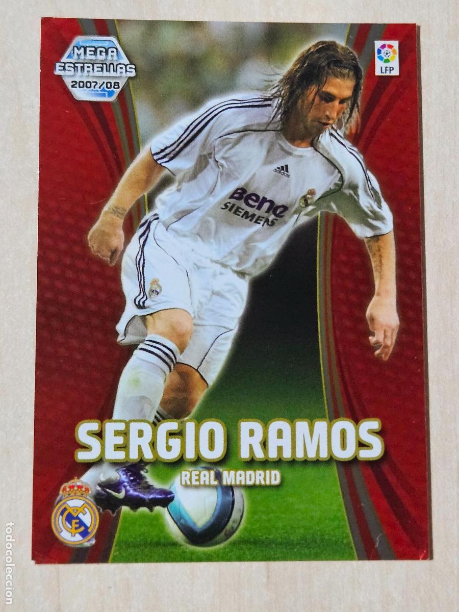 Cromos de f&uacute;tbol: CROMO N&ordm; 366 SERGIO RAMOS - MEGACRACKS 2007 08 - MEGA ESTRELLAS
