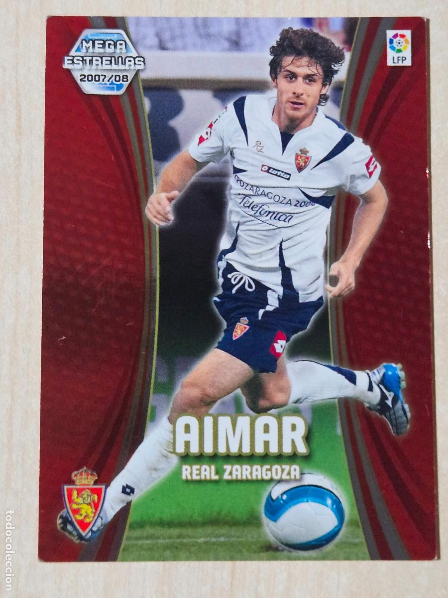 Cromos de f&uacute;tbol: CROMO N&ordm; 375 AIMAR - MEGACRACKS 2007 08 - MEGA ESTRELLAS