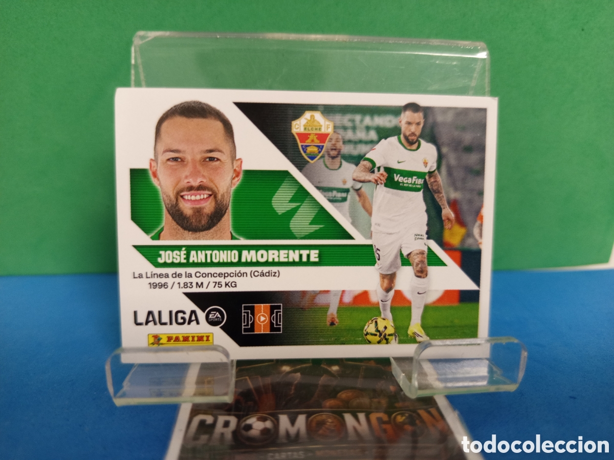 Cromos de f&uacute;tbol: ❇️ CROMO ⚽ 16.- MORENTE (ELCHE) - COLECCIONES ESTE 2026/27 (PANINI) ❇️