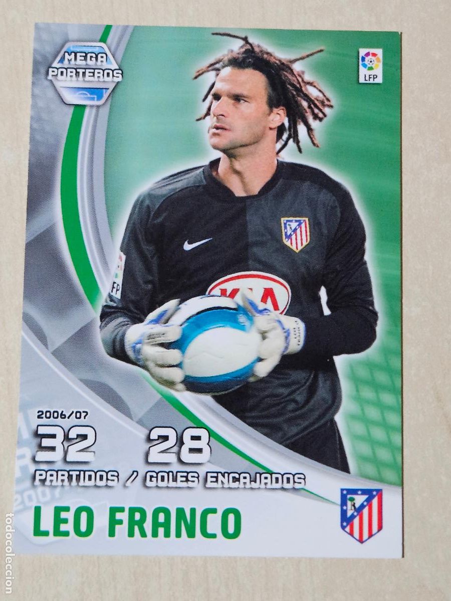 Cromos de f&uacute;tbol: CROMO N&ordm; 393 LEO FRANCO- MEGACRACKS 2007 08 - MEGA PORTEROS
