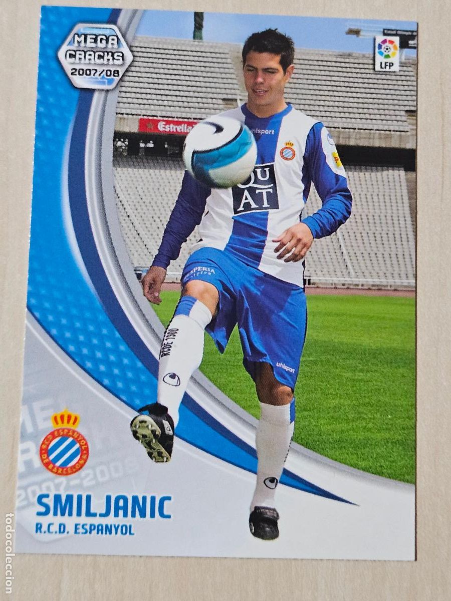 Figurine di Calcio: CROMO N&ordm; 459 SMILJANIC - MEGACRACKS 2007 08 - NUEVO FICHAJE