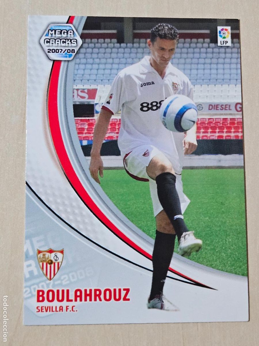 Figurine di Calcio: CROMO N&ordm; 462 BOULAHROUZ - MEGACRACKS 2007 08 - NUEVO FICHAJE