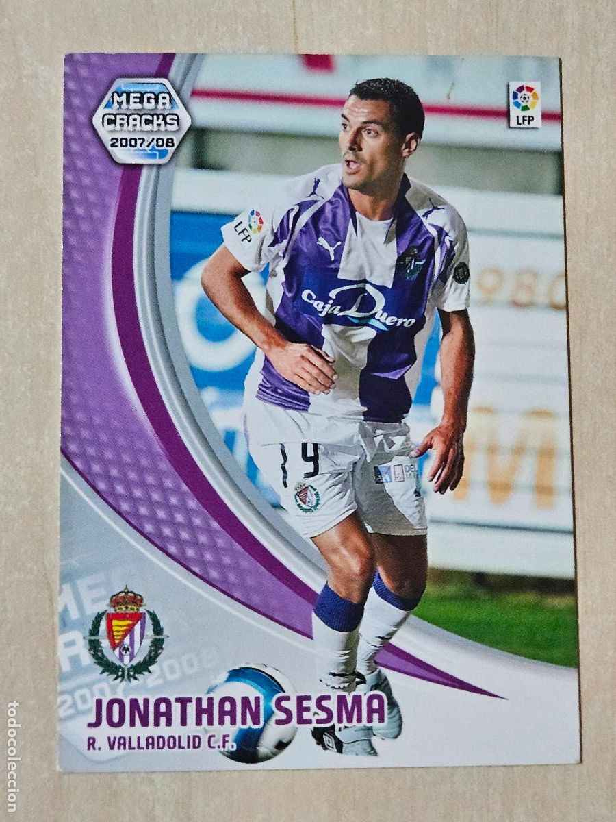Figurine di Calcio: CROMO N&ordm; 484 JONATHAN SESMA - MEGACRACKS 2007 08 - NUEVO FICHAJE
