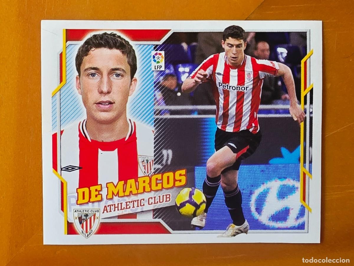 Cromos de f&uacute;tbol: 14 A &Oacute;scar de Marcos, Athletic Club de Bilbao, Panini Ediciones Liga Este 2010 2011 10 11