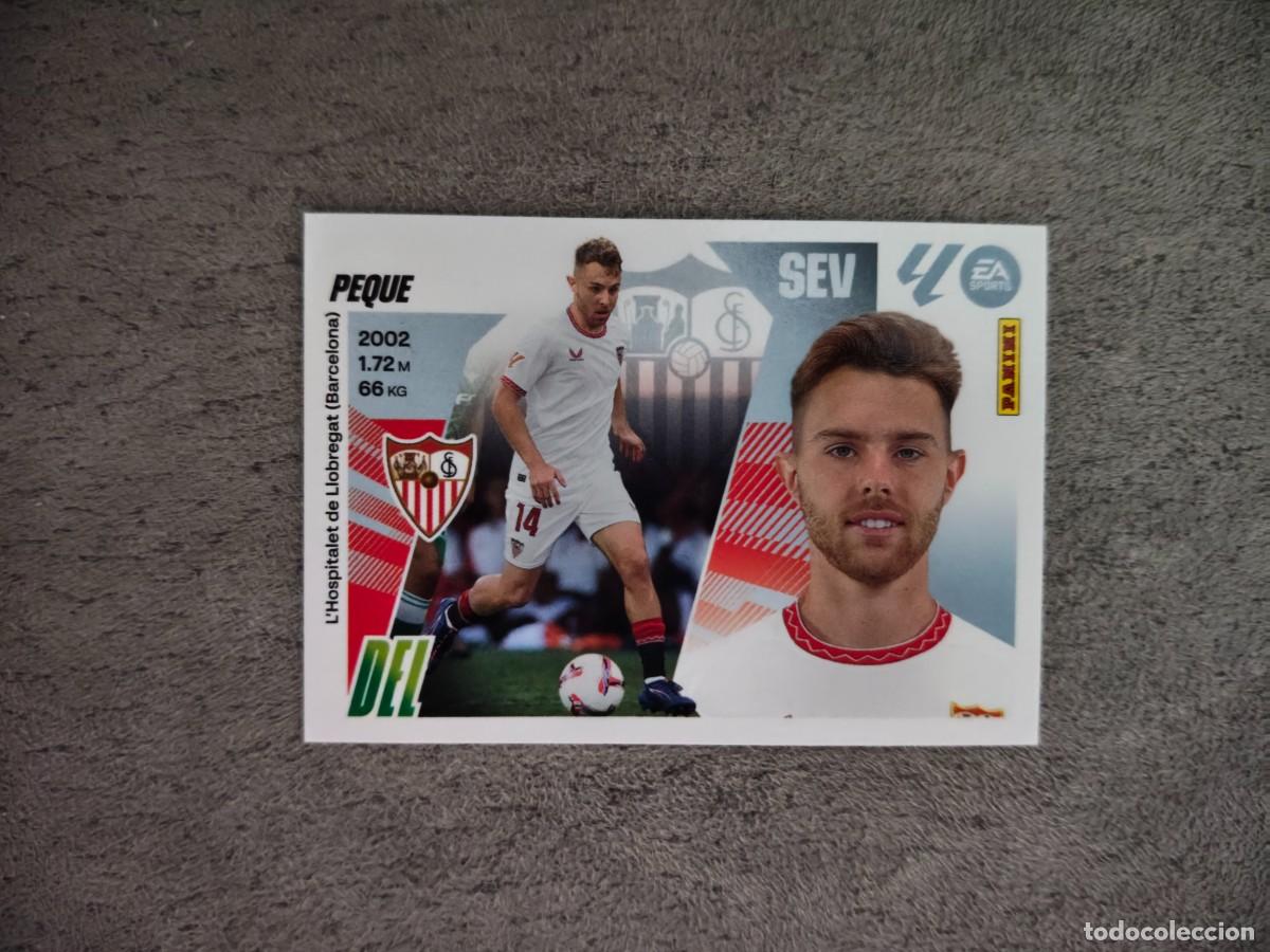 Cromos de f&uacute;tbol: Cromo 16 PEQUE SEVILLA FC. Colecci&oacute;n LALIGA F&uacute;tbol 2025-2026 PANINI Nuevo