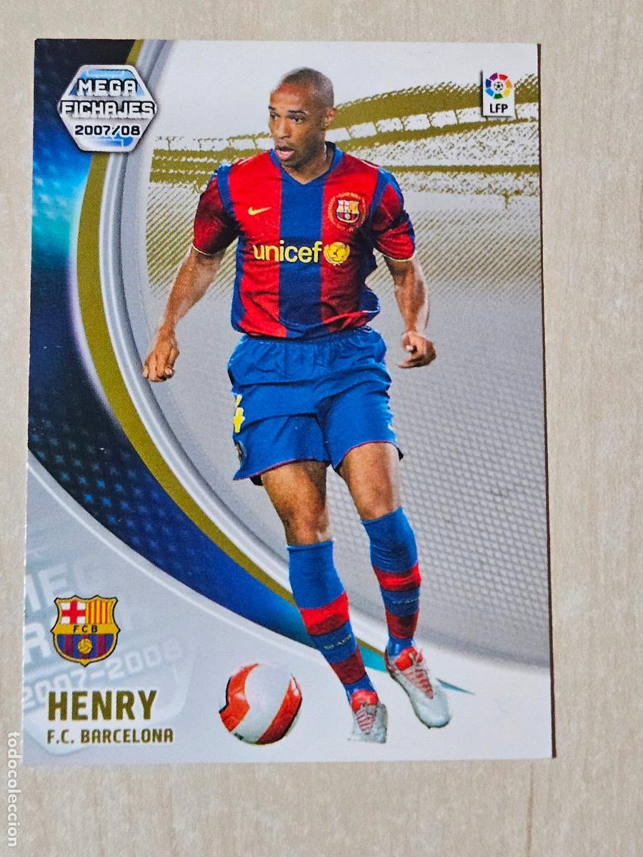 Cromos de f&uacute;tbol: CROMO N&ordm; 497 HENRY - MEGACRACKS 2007 08 - MEGA FICHAJE