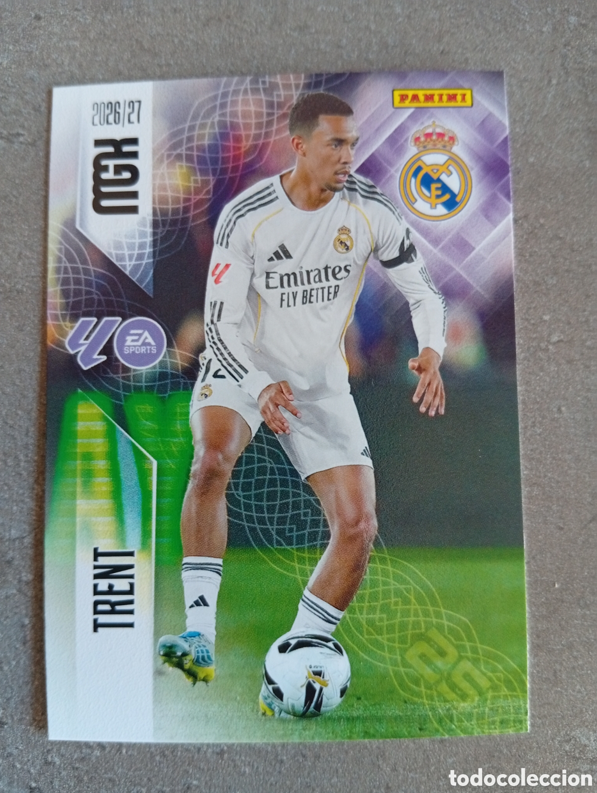 Cromos de f&uacute;tbol: 220 TRENT REAL MADRID MGK 2026/27 MEGACRACKS 2026 2027