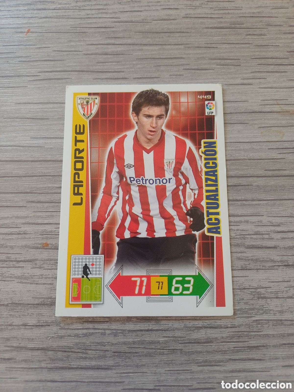 Cromos de f&uacute;tbol: Laporte Actualizaci&oacute;n Adrenalyn 12-13