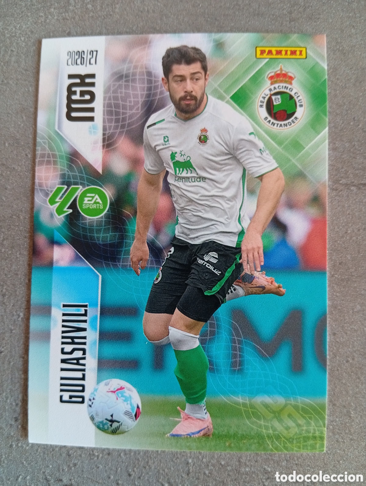 Cromos de f&uacute;tbol: 286 GULIASHVILI RACING SANTANDER MGK 2026/27 MEGACRACKS 2026 2027