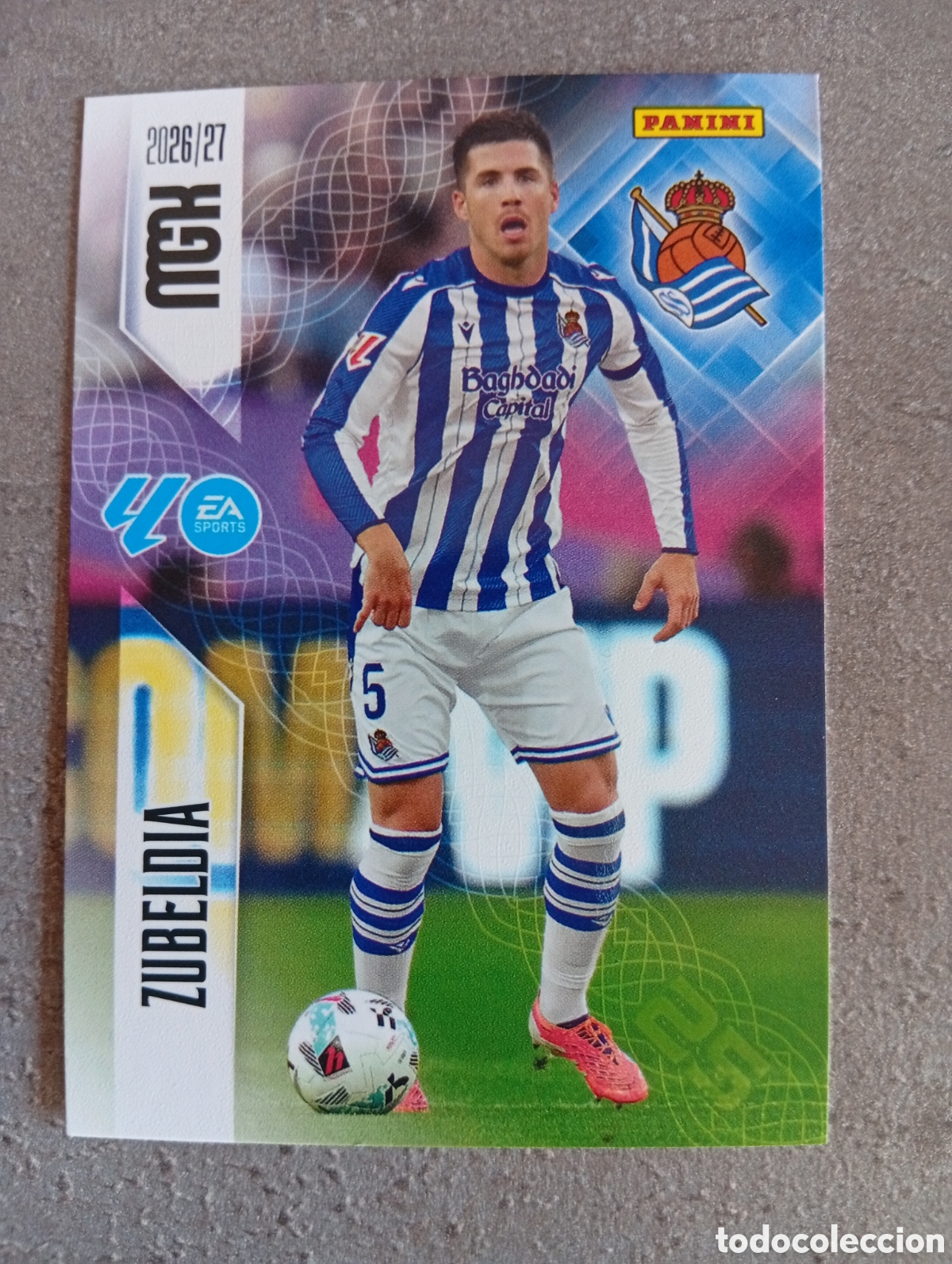 Cromos de f&uacute;tbol: 312 ZUBELDIA REAL SOCIEDAD MGK 2026/27 MEGACRACKS 2026 2027