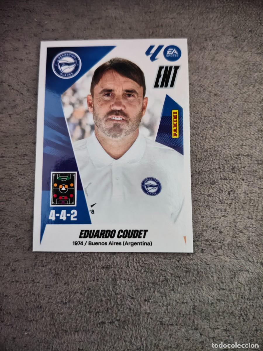 Cromos de f&uacute;tbol: Cromo 2 EDUARDO COUDET D. ALAV&Eacute;S. Colecci&oacute;n LALIGA F&uacute;tbol 2025-2026 PANINI Nuevo