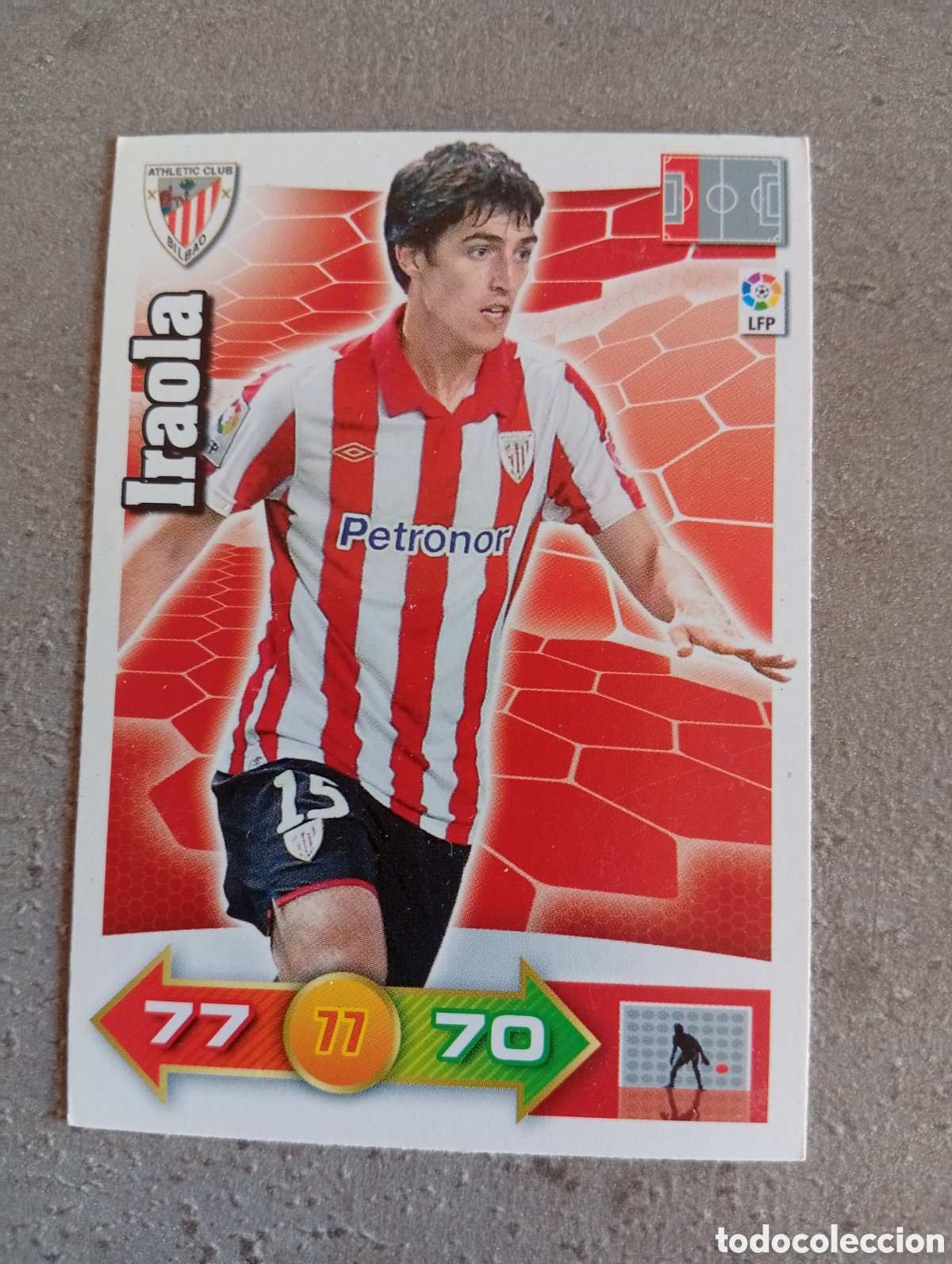 Cromos de f&uacute;tbol: IRAOLA ATHLETIC BILBAO ADRENALYN 2010/11 2010 2011