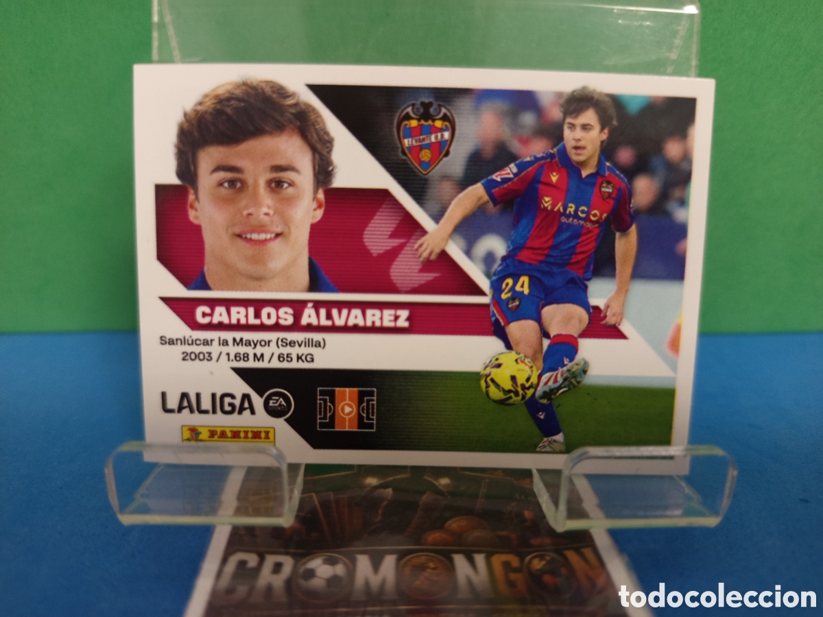 Cromos de Futebol: ❇️ CROMO ⚽ 15.- CARLOS &Aacute;LVAREZ (LEVANTE) - COLECCIONES ESTE 2026/27 (PANINI) ❇️