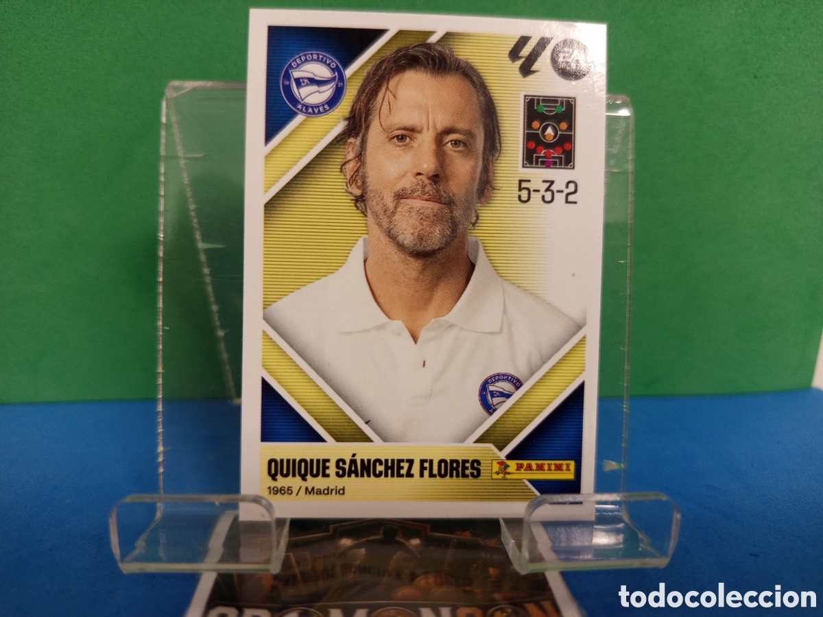 Cromos de f&uacute;tbol: ❇️ CROMO ⚽ 2.- QUIQUE S&Aacute;NCHEZ FLORES (ALAVES)- COLECCIONES ESTE 2026/27 (PANINI) ❇️