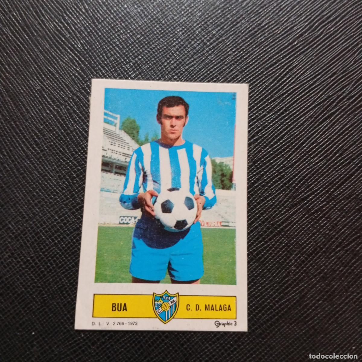 Cromos de f&uacute;tbol: BUA MALAGA ESTE 1973 1974 CROMO FUTBOL LIGA 73 74 - DESPEGADO - A205 PG12