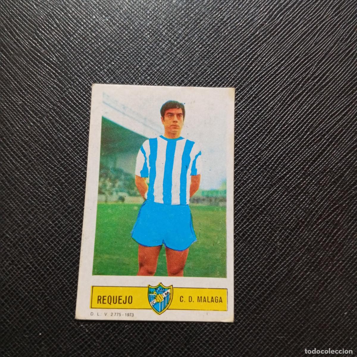 Cromos de f&uacute;tbol: REQUEJO MALAGA ESTE 1973 1974 CROMO FUTBOL LIGA 73 74 - DESPEGADO - A205 PG12