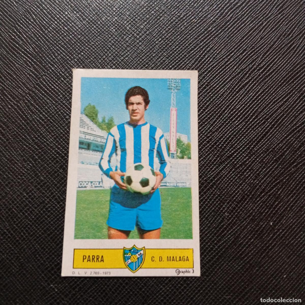 Cromos de f&uacute;tbol: PARRA MALAGA ESTE 1973 1974 CROMO FUTBOL LIGA 73 74 - DESPEGADO - A205 PG13