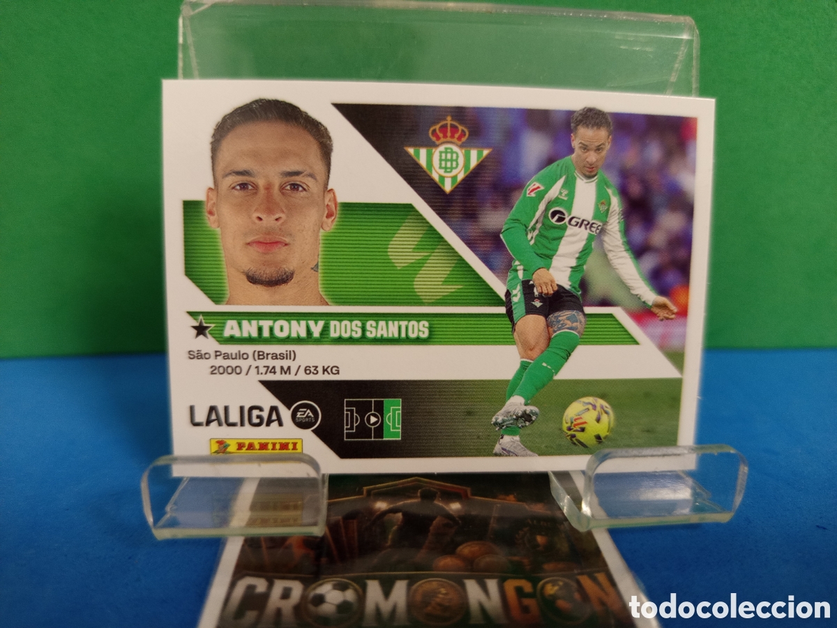 Cromos de f&uacute;tbol: ❇️ CROMO ⚽ 18.- ANTONY (R. BETIS) - COLECCIONES ESTE 2026/27 (PANINI) ❇️