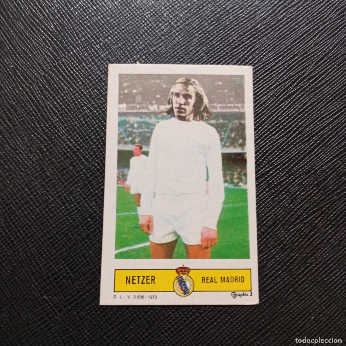 Cromos de f&uacute;tbol: NETZER REAL MADRID ESTE 1973 1974 CROMO FUTBOL LIGA 73 74 - DESPEGADO - A205 PG20