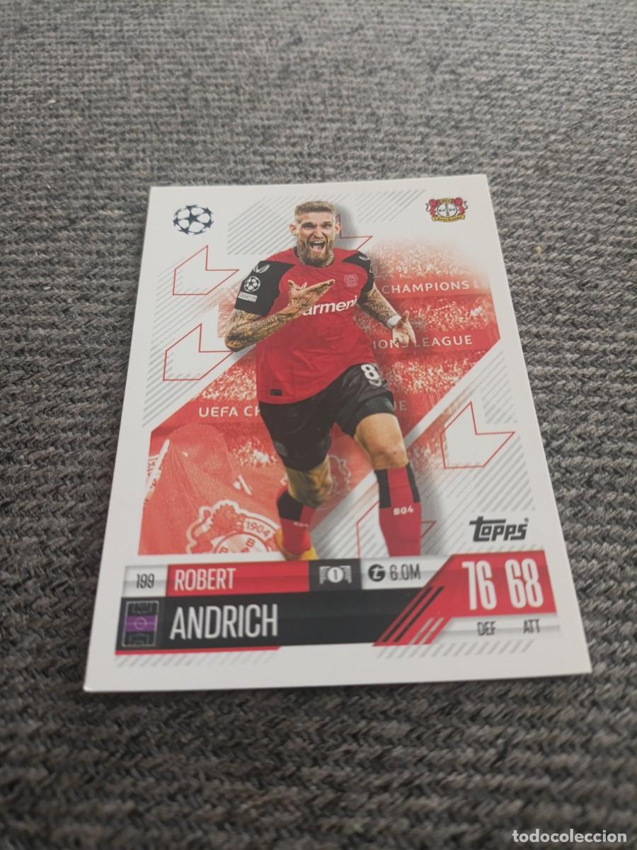 Cromos de f&uacute;tbol: Andrich Bayer Leverkusen champions league 24/25