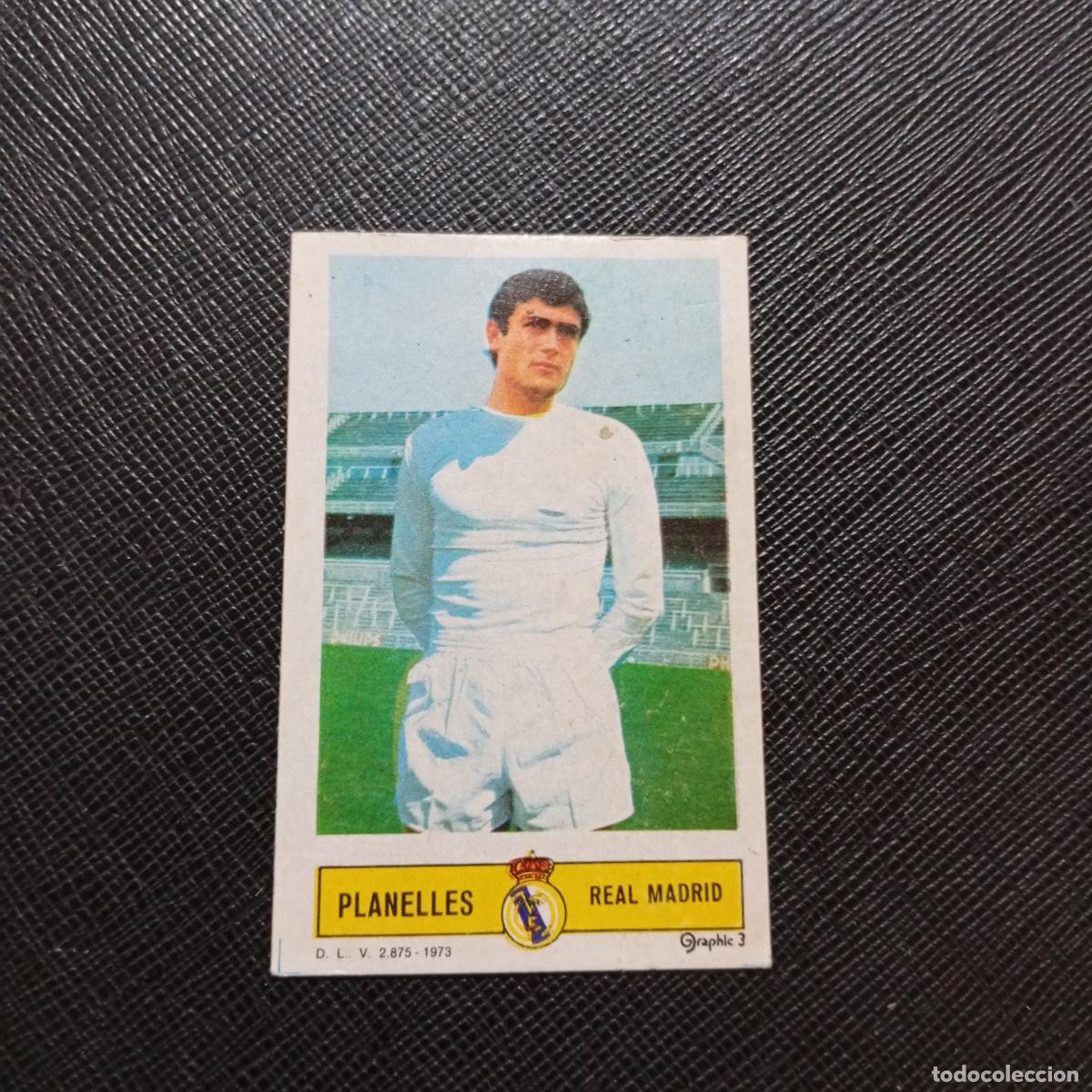 Cromos de f&uacute;tbol: PLANELLES REAL MADRID ESTE 1973 1974 CROMO FUTBOL LIGA 73 74 - DESPEGADO - A205 PG21