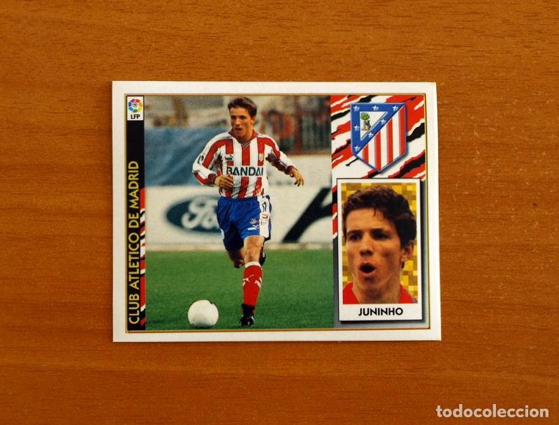 Cromos de f&uacute;tbol: Atl&eacute;tico de Madrid - Juninho - COLOCA - Ediciones Este Liga 1997-1998, 97-98 - Nunca Pegado
