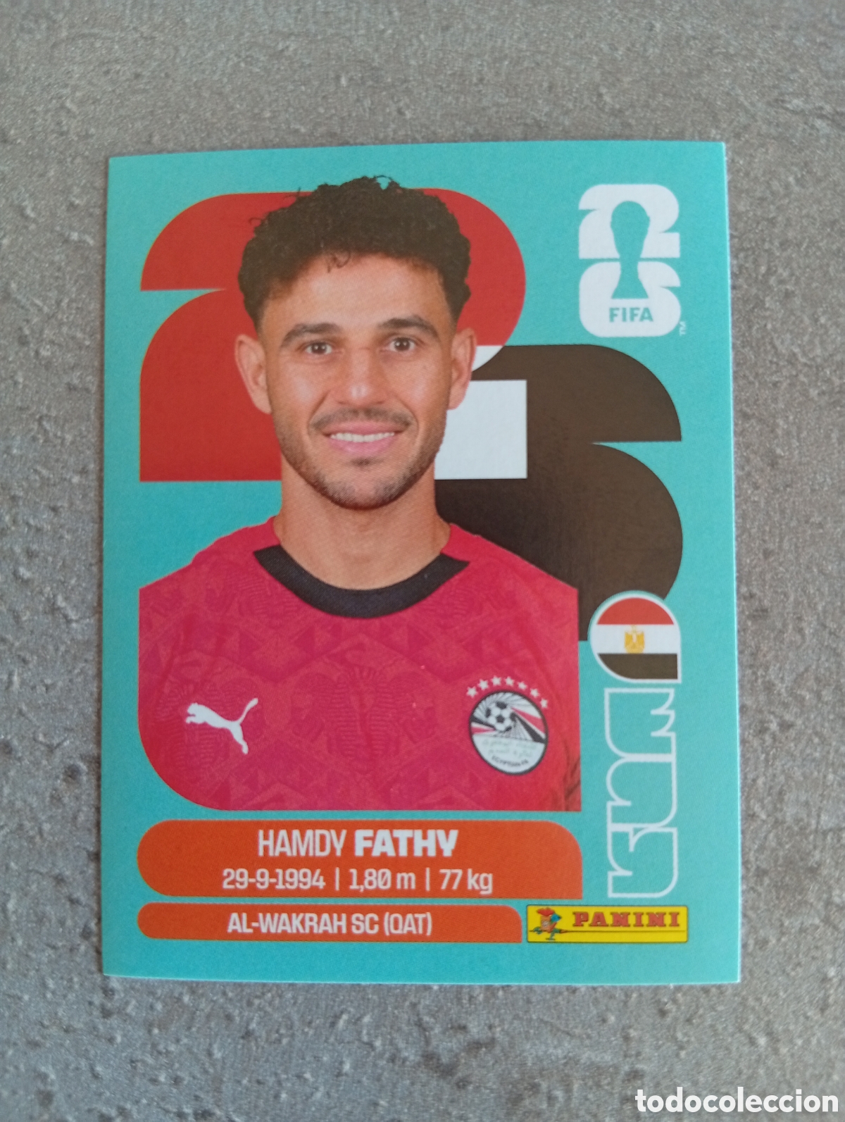 Cromos de f&uacute;tbol: EGY 12 FATHY FIFA WORLD CUP 2026 PANINI NUNCA PEGADO