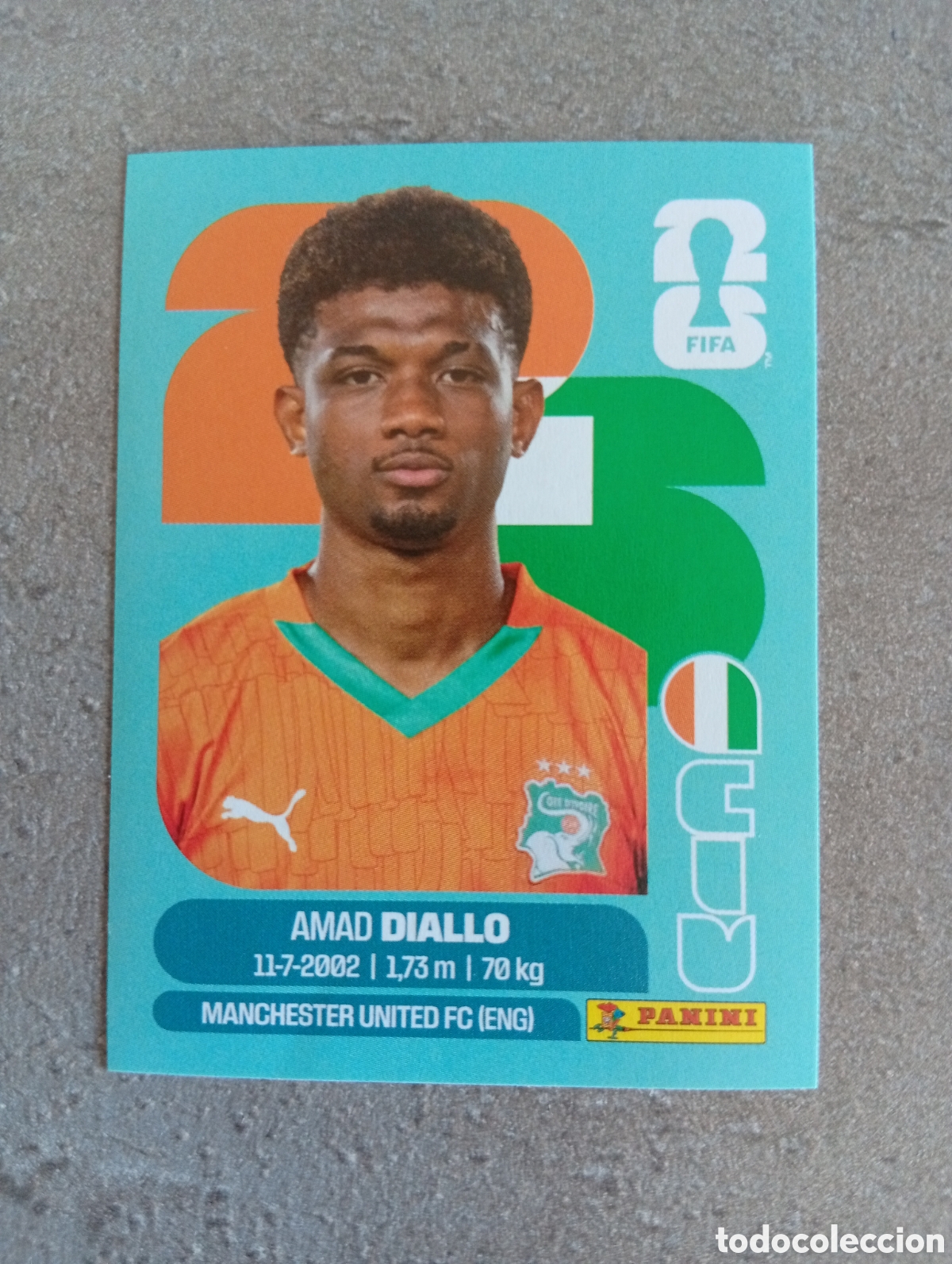 Cromos de f&uacute;tbol: CIV 15 DIALLO FIFA WORLD CUP 2026 PANINI NUNCA PEGADO