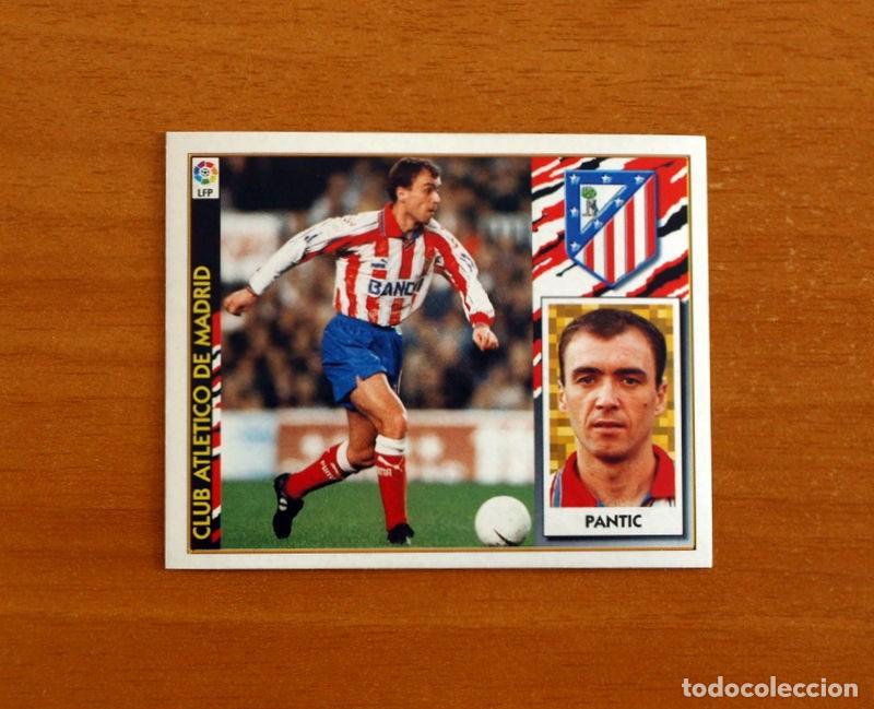 Cromos de f&uacute;tbol: Atl&eacute;tico de Madrid - Pantic - Ediciones Este Liga 1997-1998, 97-98 - Nunca Pegado